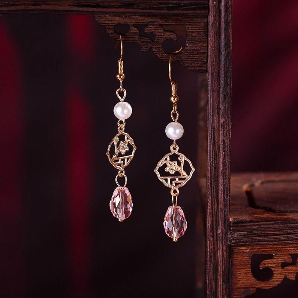 Кисточка Ханфу Палочка для волос Серьга Цветок Гребень для волос Китайский стиль Набор заколок Аксессуары для волос для девочки