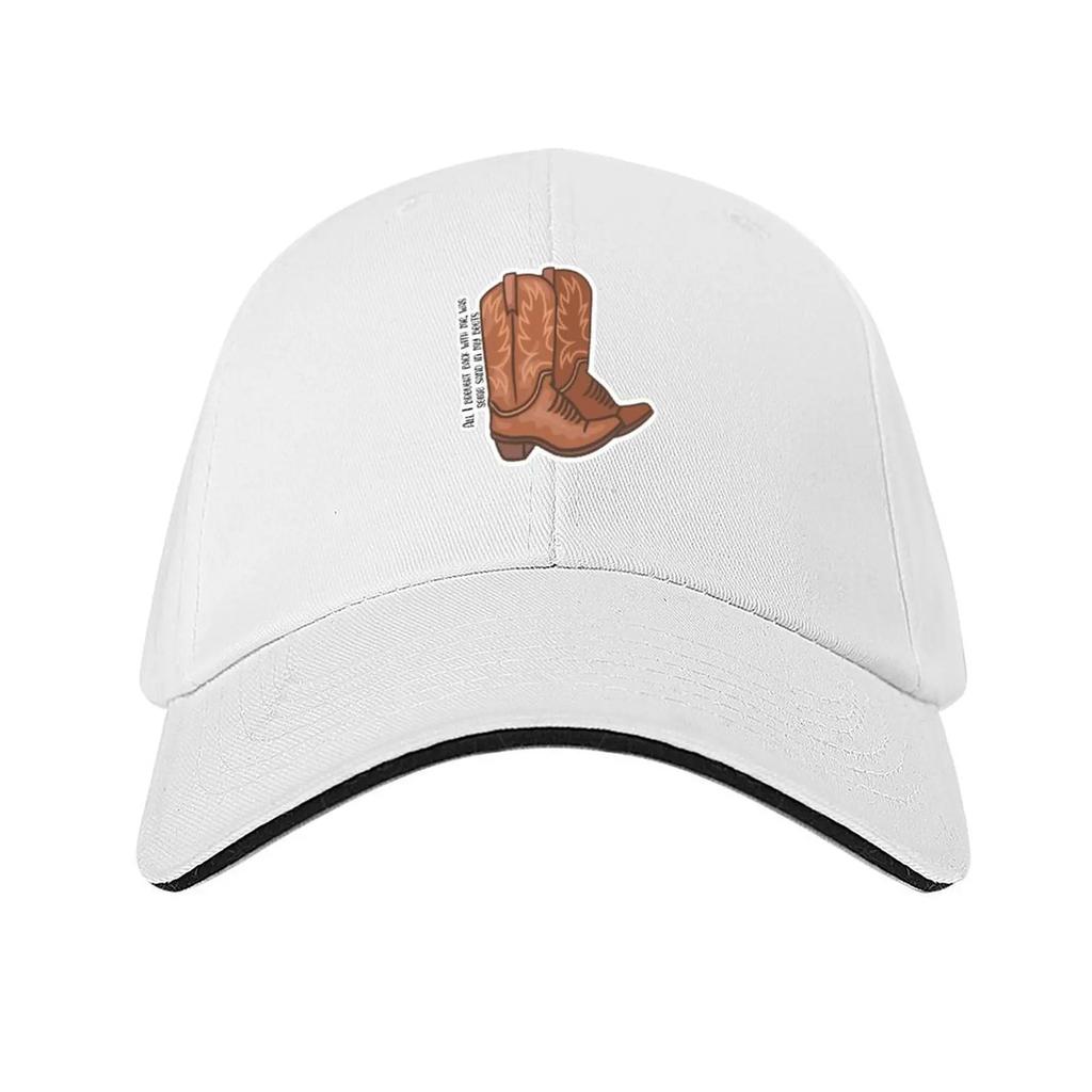 Cowboy Boots Baseball Cap Luxury Hat Golf Hat Beach Outing New Hat Women Caps Mens