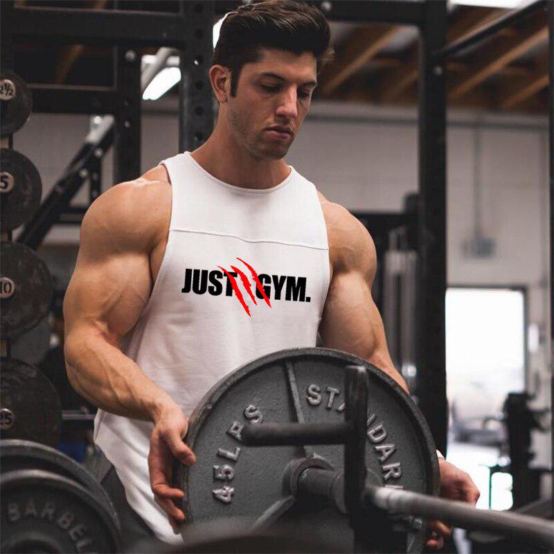 Muscleguys Мужской жилет без рукавов, летние хлопковые лоскутные мужские майки, майка для тренажерных залов, топы для фитнеса