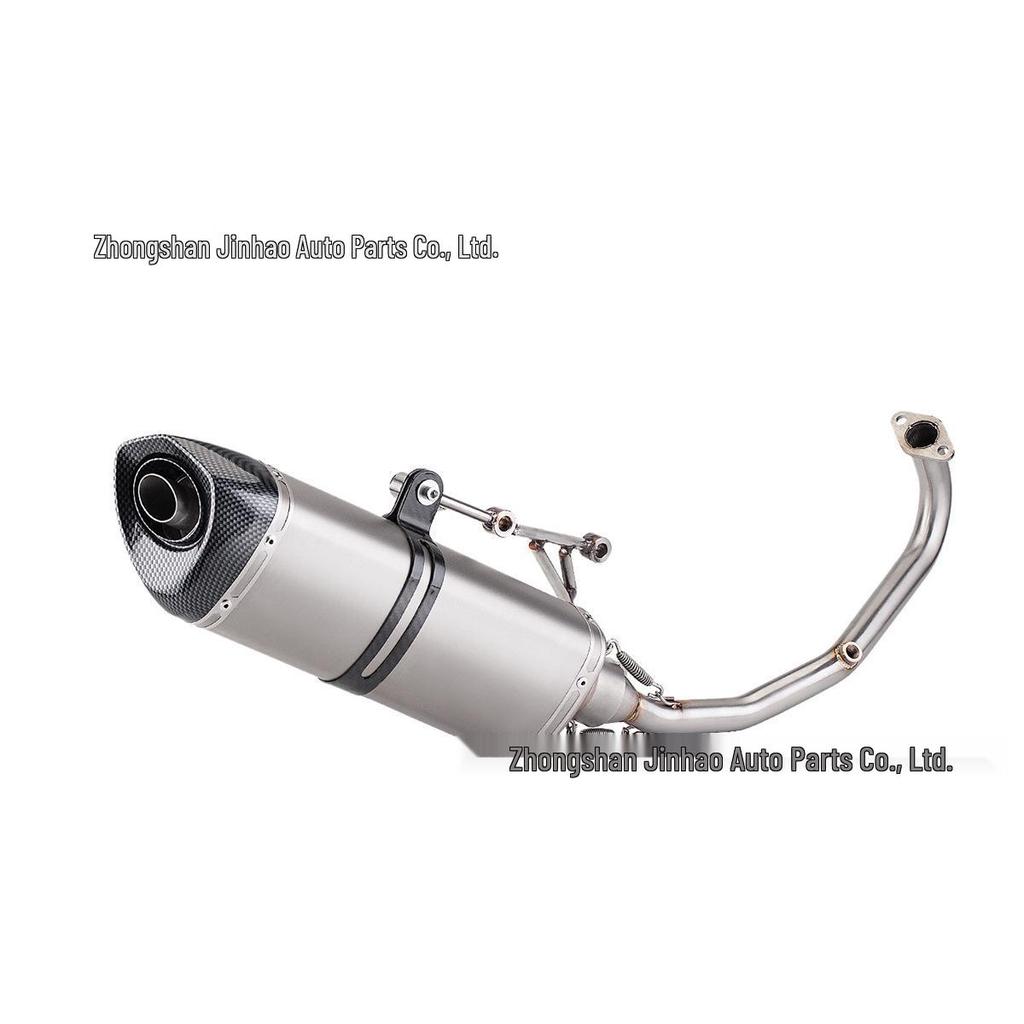Stainless Steel Front Pipe for Sanyang Gaoshou GR125 Motorcycle Exhaust Modification