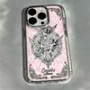 Роскошный Ретро Чехол для Телефона Ангел Амур Для iPhone 17 16e 16 15 14 13 12 11mini Pro Max X XR XSMAX 8 Air Plus Прозрачный Чехол