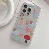 Ins 2023 Dog Puppy Lucky Cake Sweet Bread 2023 Shiny Laser Blingbling Imd Phone Case For Iphone 13 11 Promax 12 14 Pro Max Capa