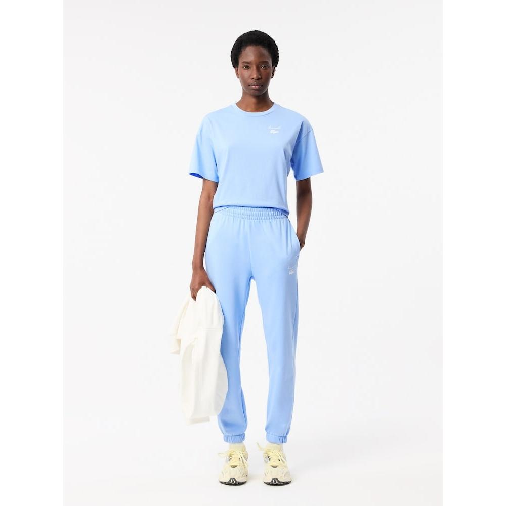 Lacoste Женская футболка с коротким рукавом и графическим принтом Tf2523 54n Hbp q2nTf2523 54nHbp