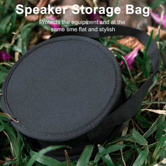 Чехол для переноски динамика с ручкой на молнии, противоударная ударопрочная сумка для хранения с мягкой подкладкой для Beoplay Beosound A1