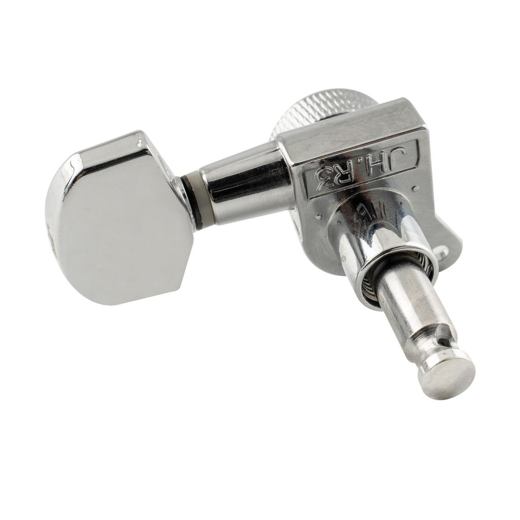 Musiclily Pro Guitar Locking Tuners for Electric and Acoustic Chrome 3-on-3 Guitars,