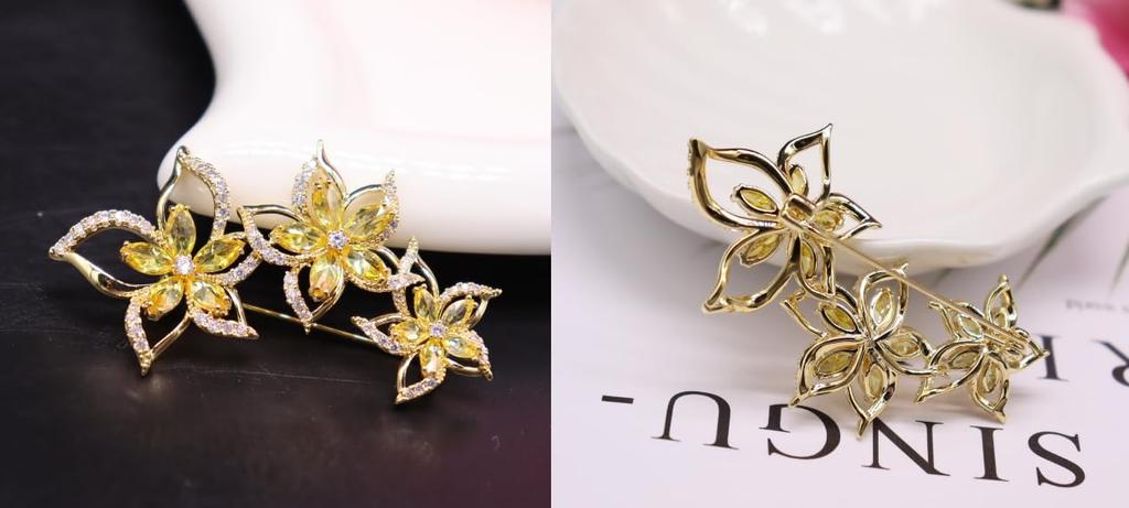 Брошь из циркона в виде цветка сакуры для мужчин и бриллиантового циркониевого кристалла, цветок для лацкана, свадебная церемониальная, стильная, на грудь, подарок, с подарочной коробкой, для женщин,