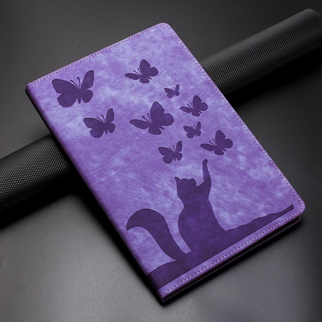 Чехол-книжка с кармашком для карт «Кот-бабочка» для планшета IPad 2025 Pro Air MINI 10.2 10.9 11 12.9 13 дюймов 4 5 6 7 8 9 10-го поколения