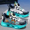 Boys' Shoes 2025 Autumn New Children's Non-slip Sports Shoes Medium and Older Children's Rotating Buckle Casual Dad Shoes Autumn Models