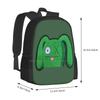 Школьные рюкзаки Uglydolls, Рюкзак для путешествий и ноутбука, Бык Uglydolls, Маркерный зеленый, Милый Каваи