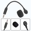 3.5mm Detachable Gaming Microphone Boom for Plantronics Rig 400 Headsets Clearly Voice Pickup Mic Boom Foam Filter