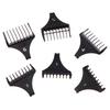 6Pcs/Set For T9 1.5/3/4.5/6/9/12 Mm Professional Hair Trimmer Limit Comb Universal Guards Hairdresser Hair Cutting Guide Barber