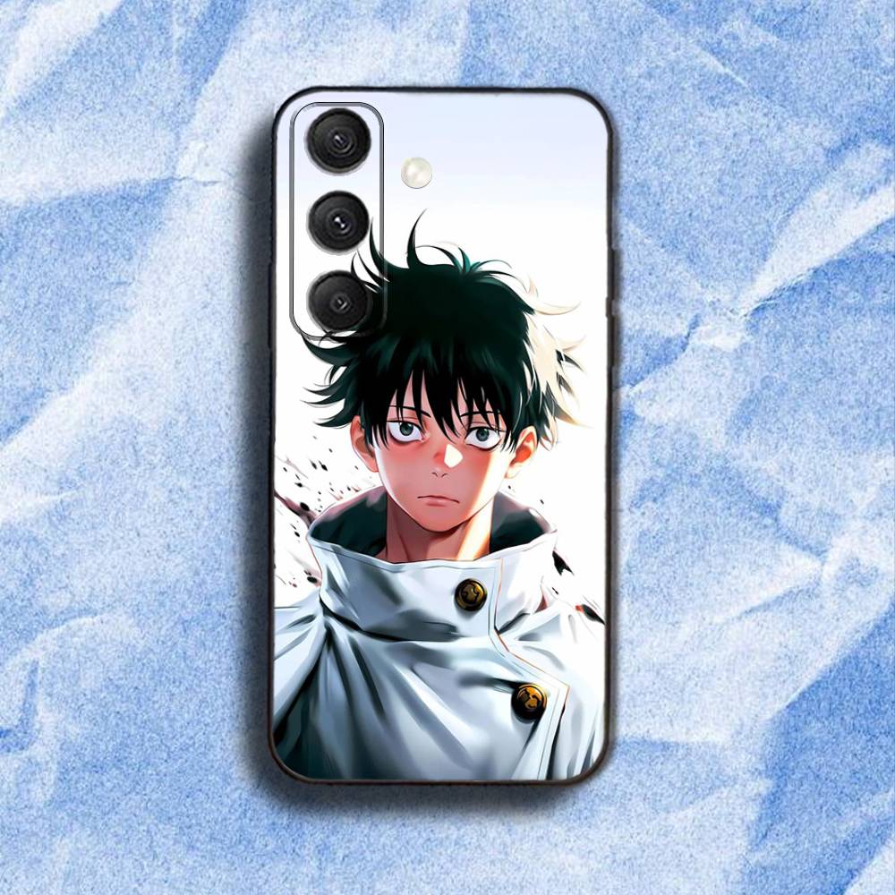 O-Okkotsu YutaS Phone Case For Samsung S 25,24,23,22,30,21,10,9,Ultra,Plus,Lite,FE,4,5G Black Soft Case