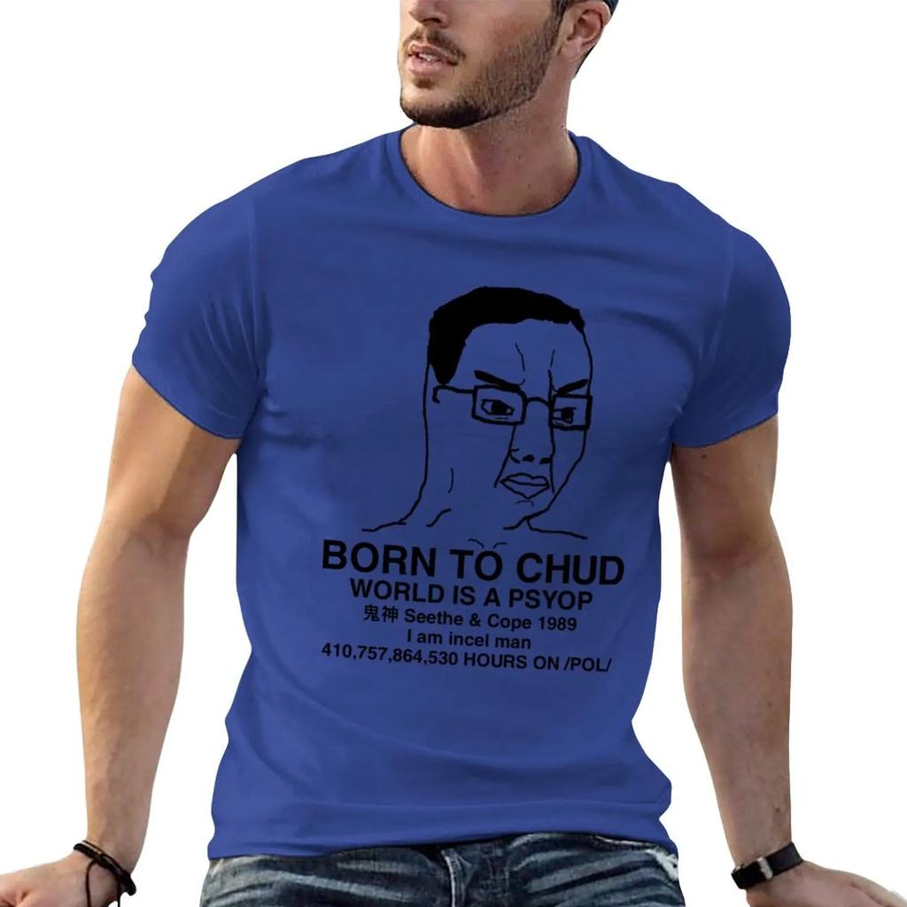 Cute Clothes Aesthetic Clothing Unisexs New Born To Chud Tshirt Unisex Oversized T Funny