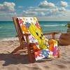 Ultra-Soft Beach Towel with Tweety Theme,Ideal for Pool - Camping, Diving - Perfect Travel Essential, Vibrant Beach Towel.