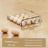 Transparent Double-Layer Egg Storage Box for Refrigerator