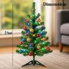 Small Christmas Tree 2 Feet for Christmas Celebration, Artificial Christmas Tree with Foldable Stand, Xmas Tree Christmas Decorations Items