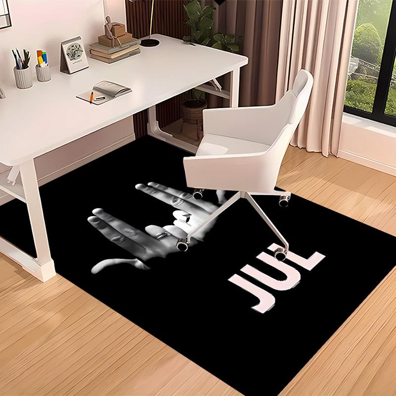 Jul rapper Printed Absorbent Washable Carpet, Non-Slip Bathroom Mats, Kitchen Rugs, Yoga Mat,Living Room Entrance, Camping Picnic Rugs