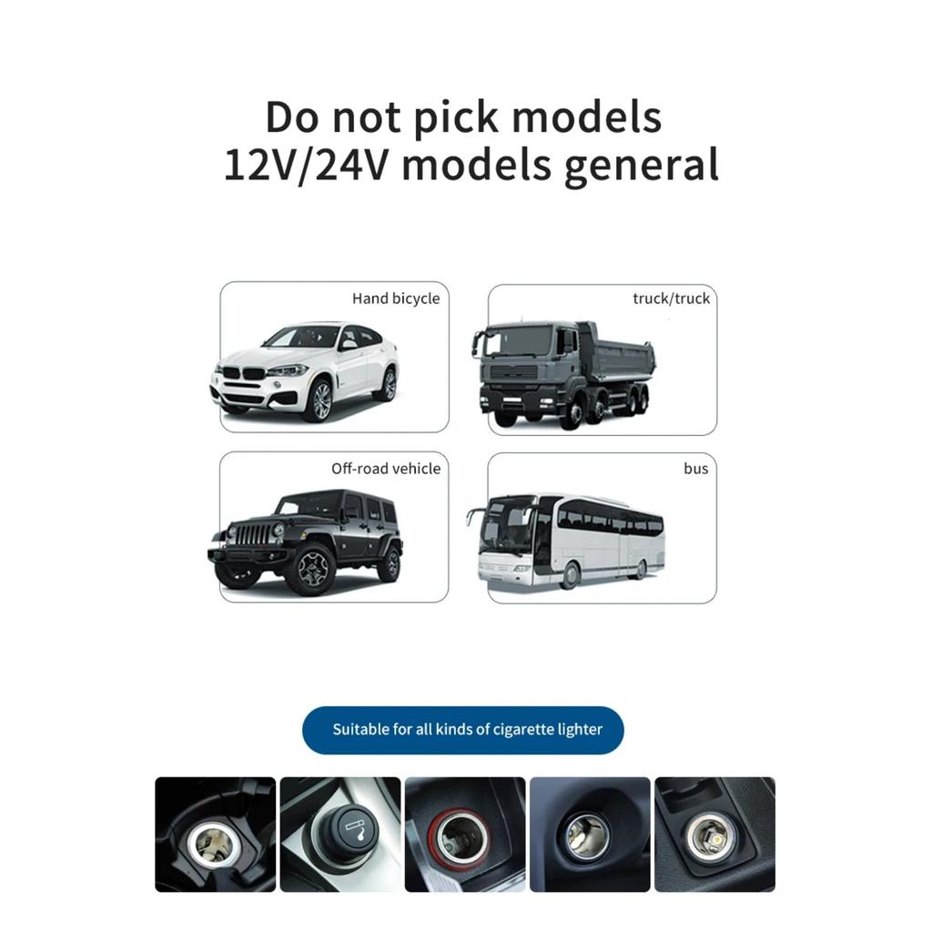 75W 3 In 1 Car Fast Car Phone Charger with Retractable Cable USB Type C Cable Adapter for IPhone Samsung Xiaomi Quick Charger3.0