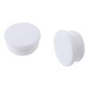 10 шт. белые защелкивающиеся заглушки для отверстий, круглые силиконовые заглушки, водонепроницаемые резиновые заглушки для кнопок