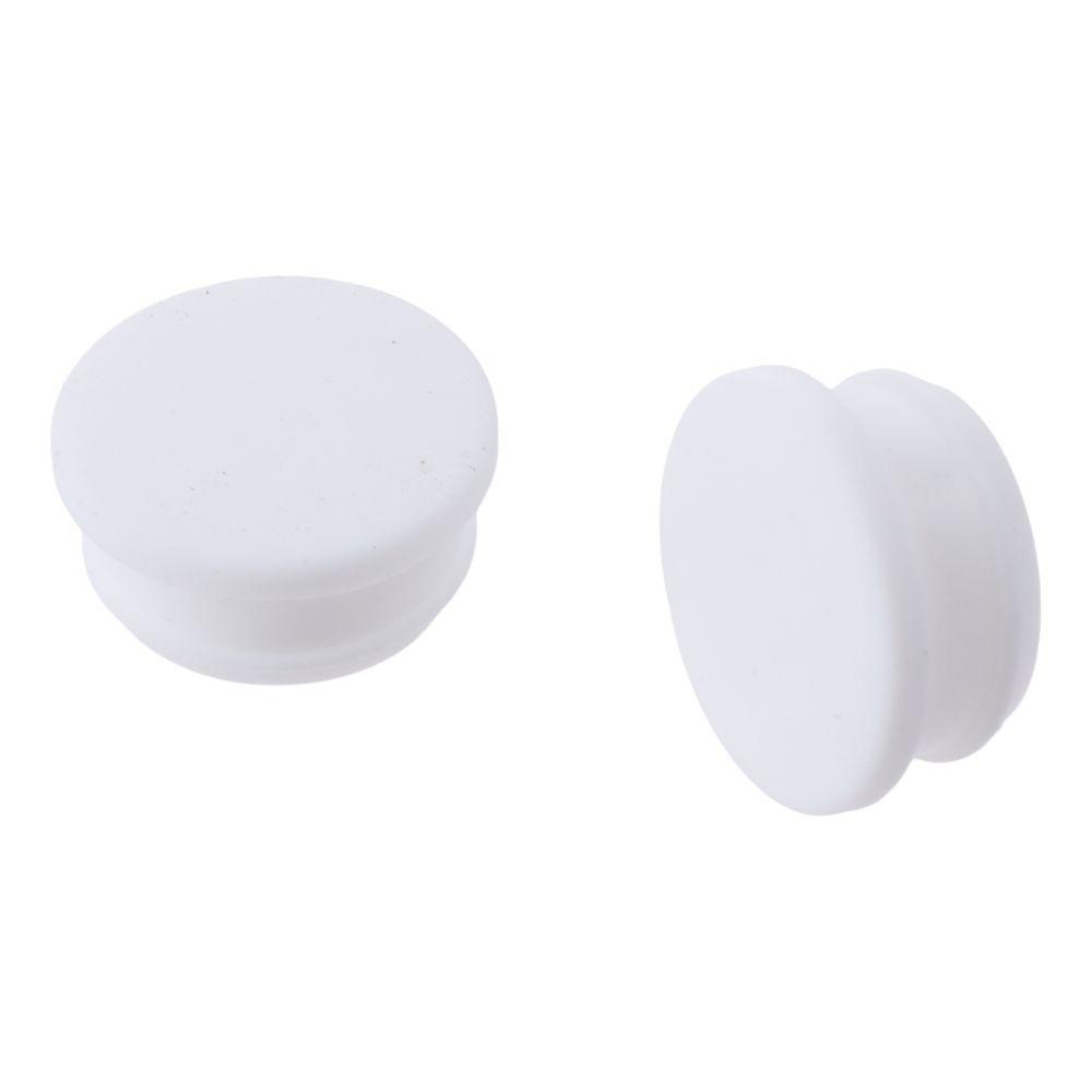 10 шт. белые защелкивающиеся заглушки для отверстий, круглые силиконовые заглушки, водонепроницаемые резиновые заглушки для кнопок