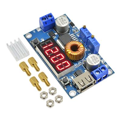 5A 75W XL4015 DC-DC преобразователь регулируемый понижающий модуль 4.0-38V в 1.25V-36V DIY регулируемый источник питания