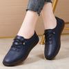 Женские мокасины из искусственной кожи для вождения, мокасины для ходьбы, повседневные удобные туфли-лоферы для женщин, на шнуровке, для бизнеса, офиса, платья, рабочая обувь