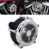 RSD Фильтр воздушного фильтра Clarity Хром Для Harley Sportster Iron 883 1200 Dyna Softail FXSTC Fat Bob Touring FLHT FLHTC