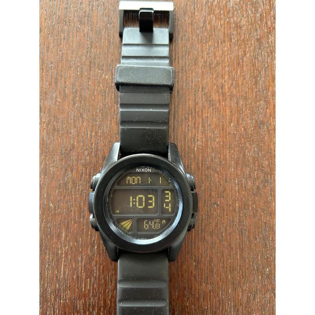 Б/у часы Nixon unit черные