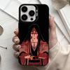 Чехол для телефона R-Retsu Unohana B-Bleachs для iPhone17,16,15,14,13,12,11 Plus,Pro Max Черный Конфетный серебристый чехол для телефона