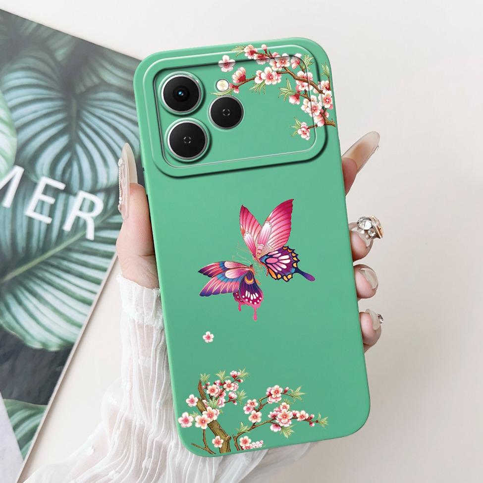 Чехол-крышка для Tecno Spark 40 Силиконовый Милый Мультяшный Модный Роскошный Забавный Крутой Расписной Чехол для Телефона Для Tecno Spark 40 Задняя Крышка