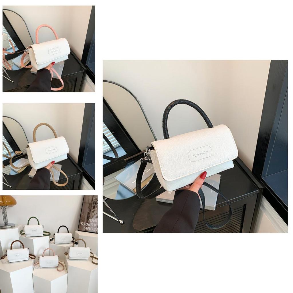 2024 Новая Мода Цветной Блок Минималистичная Летняя Женская Сумка Материал ПУ Универсальная Повседневная Сумка Тоут На Плечо Кроссбоди