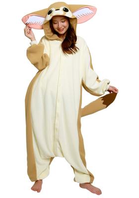 SAZAC Animal Fleece Kigurumi Fennec Fox 2899