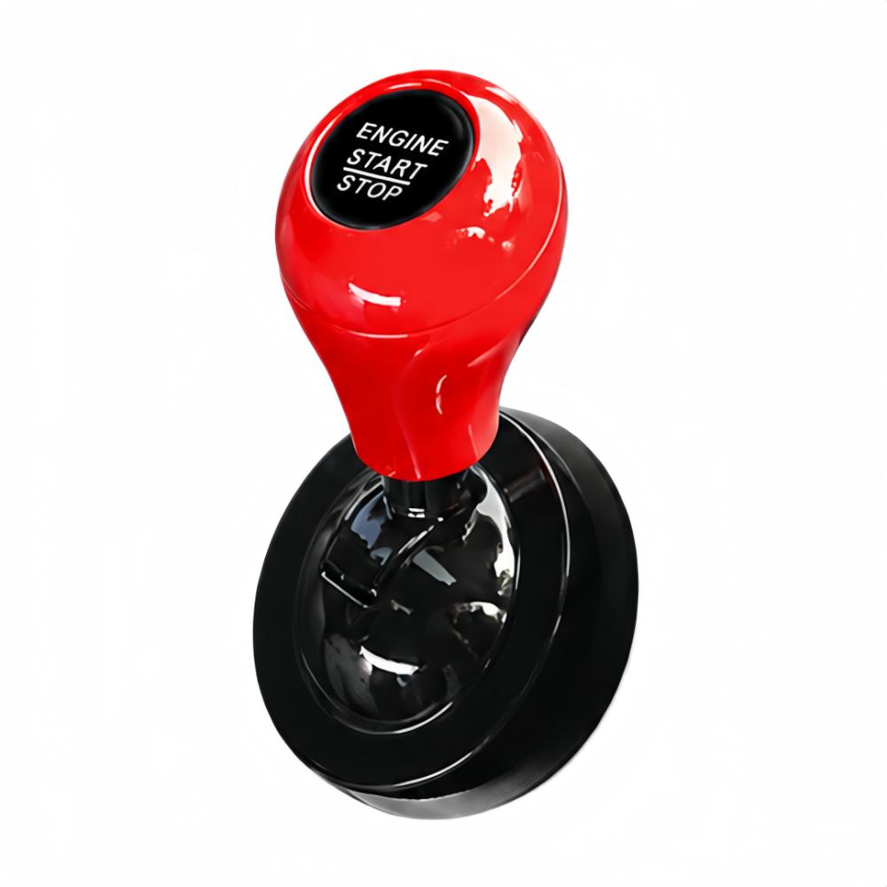 Cue Stick Shape Car Starter Lever All Metal Car Keyless Start Sticker  Vehicle Start Button
