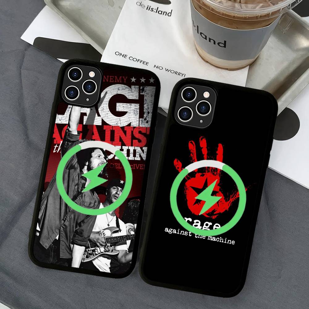 Рэп-метал группа Rage Against The Machine Для чехла Magsafe Для IPhone 17 16 Pro Max 15 14 Plus 13 12 11 Беспроводная зарядка Телефон