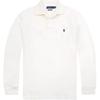 Мужской флисовый поло с длинным рукавом Classic Fit от Polo с вышивкой логотипа-пони Мужская одежда 710696487-004