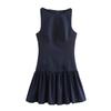 Kaslead New Arrival Women's Clothing Fashion Style Fashion Bowknot Decoration Mini Dress 3152278