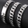 Mens Curb Chain Necklace 20-26 Inches 12MM Wide Long Necklaces For Men Best Friends Stainless Steel Jewelry Gifts For Birthday