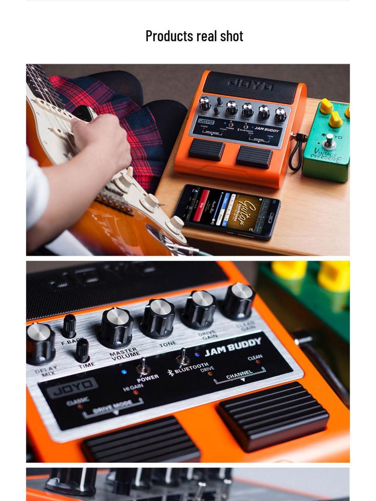 JOYO Jam Buddy Bluetooth-колонка и гитарный процессор эффектов
