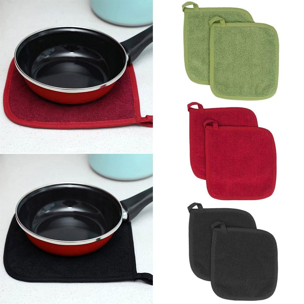 Microwave Glove Pan Oven Cloth Kitchen Placemats Insulation Pads Heat Insulation Mat Table Toweling