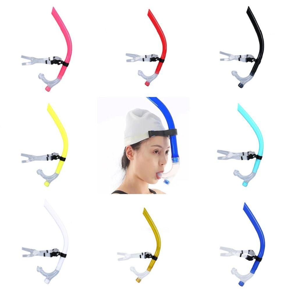 Comfortable Swimming Diving Breathing Tube Adjustable Snorkeling Diving Equipment  Swim Training