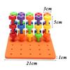 Stacking Board Game Building Blocks Kids Toys 3D Large-Particle Stack Space Construction Fine Motor Training Educational Toys