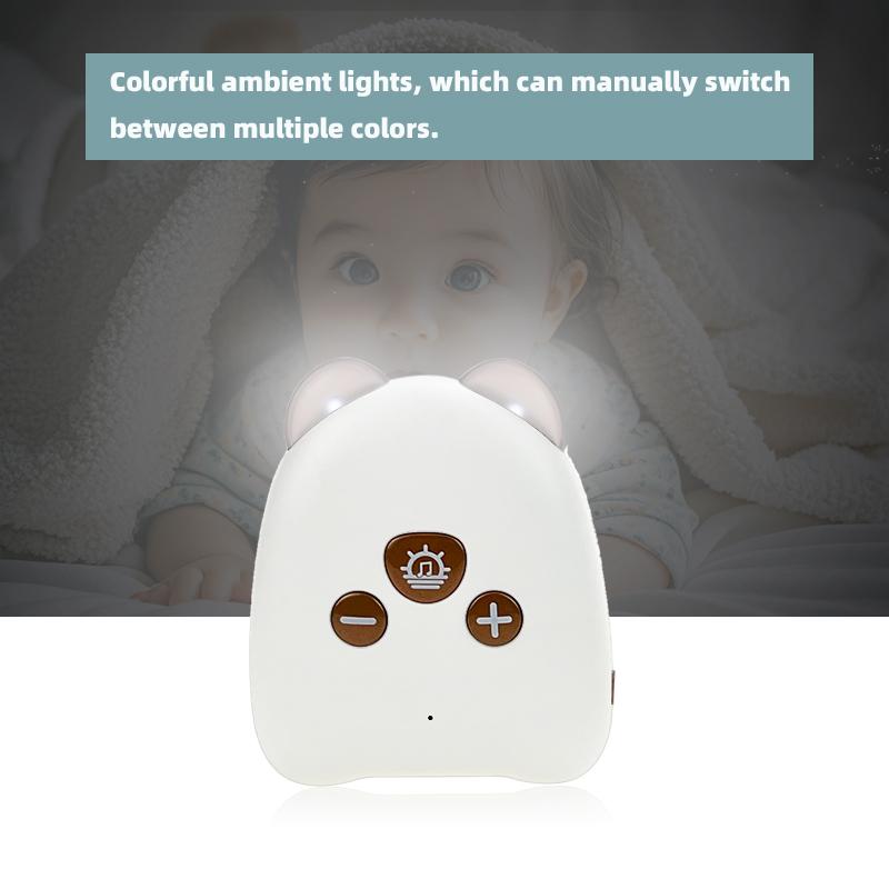 V50 2.4Ghz Wireless Long Range Voice Intercom Baby Monitor Audio Sender Reciever Lullaby Temperature Display Nanny Cam