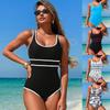 Women's European and American One-piece Sports Swimsuit Ins Style High-end Swimsuit