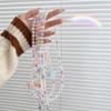 Подвесное украшение, цветные бусины, шнурок для телефона, 120 см, сумка-мессенджер, цепочка, кукла
