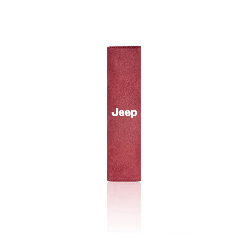 Car Seat Belt Pad Safety Strap Shoulder Cover Soft Mat Accessories For Jeep Wrangler Grand Cherokee z Compass Wagoneer Avenger JL