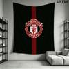 Man Utd I Wall Hanging Printed Fabric Blanket Decorative Tapestries for Bedroom Living Room Home Decor