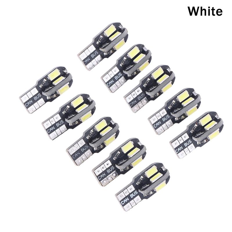 10 шт. светодиодных ламп T10 5730 SMD - Без ошибок Canbus для освещения салона, купола, карты, номерного знака автомобиля