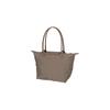 New LONGCHAMP Le Pliage Club Nylon Fabric Long Handle Shoulder Bag Trumpets Women's Brown 2605619P18
