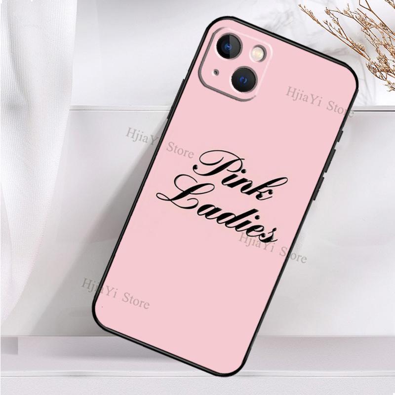Розовый Чехол Для Телефона С Изображением Из Фильма 'Бриолин' Для iPhone 12 13 Mini 11 14 Pro Max XS XR X 7 8 Plus SE 2020 Задняя Крышка