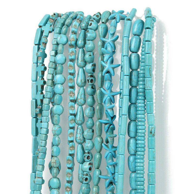 Turquoise Loose Spacer Beads For DIY Jewelry Making Supplies